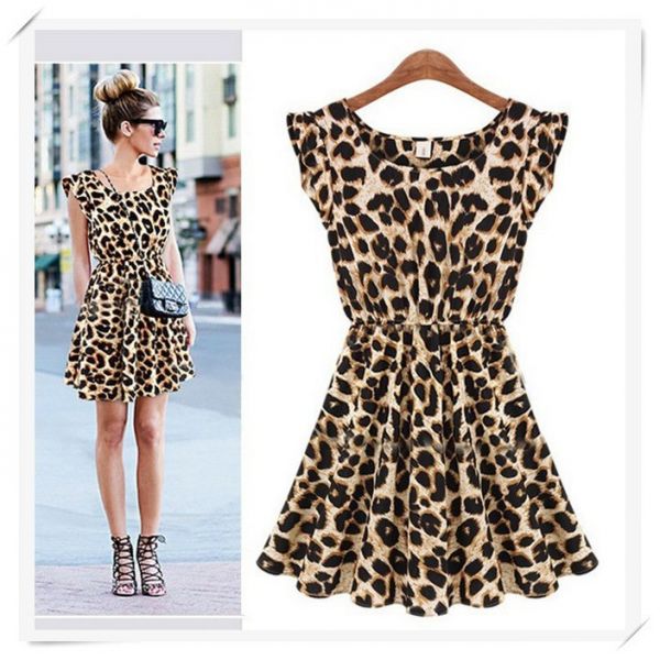 Vestido Leopardo